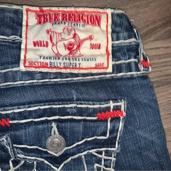 Authentic True Religion Billy Super T Womens size 26 jeans - Picture 4 of 13